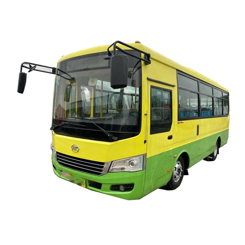 Small Diesel Bus Double Doors Sliding Windows Used City Buses Luxury Tour Bus for Sale